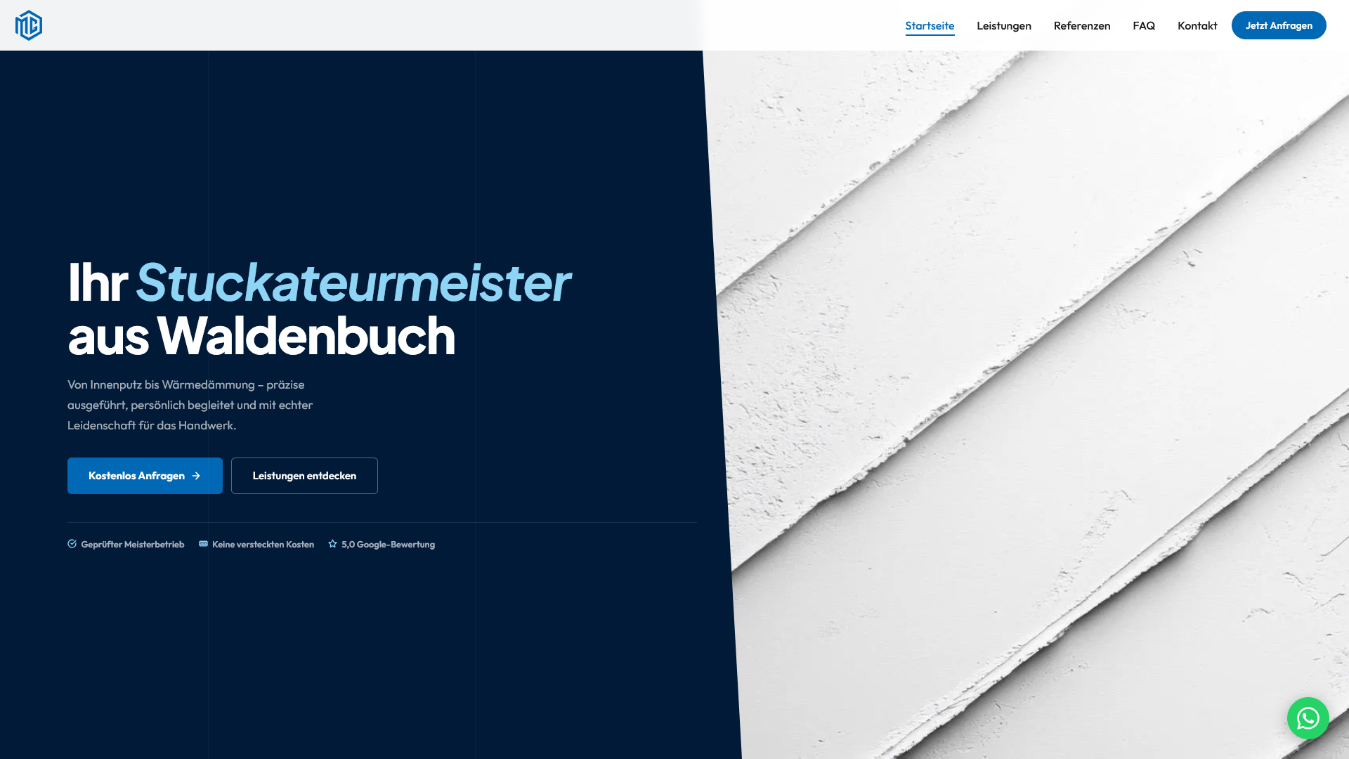 Stuckateurbetrieb Geiger Webdesign Stuckateurbetrieb Geiger Webdesign